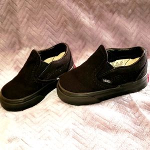Baby/Toddler size 3c Black Van's! Brand new, never warn!